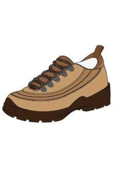 Ladies  Work Shoes - Brown 