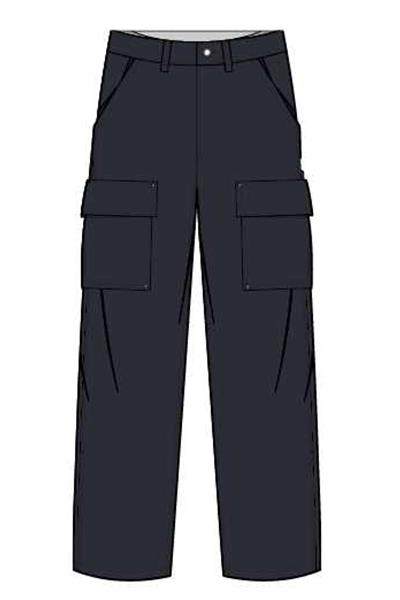 Workwear Ladies Cargo Trousers - Navy 
